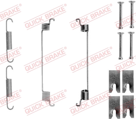 Accessory Kit, brake shoes